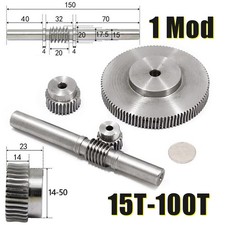 45# Stahl Schneckenrad 1
