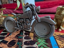 Chopper, Motorrad, silber Bilderrahmen, Fotos, Weihnachten Geburtstag