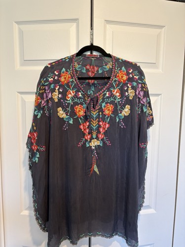 Johnny was embroidered gray - johnny,