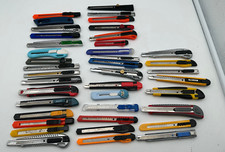 40er Set 9mm Cuttermesser Teppichmesser Kartonmesser verschiedene Hersteller
