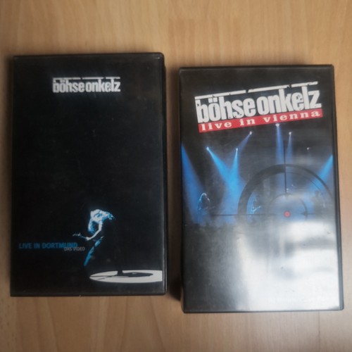 Böhse onkelz vhs live - vhs,