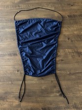 Sonnensegel für Kinderwagen Firma Eisbären dunkel blau UV-Schutz Sonnenschutz