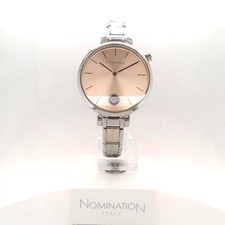 Nomination Uhr Paris Pink CZ Round Dial Edelstahl 076033/027
