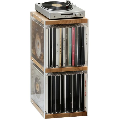 Ständer holz regal - cd,