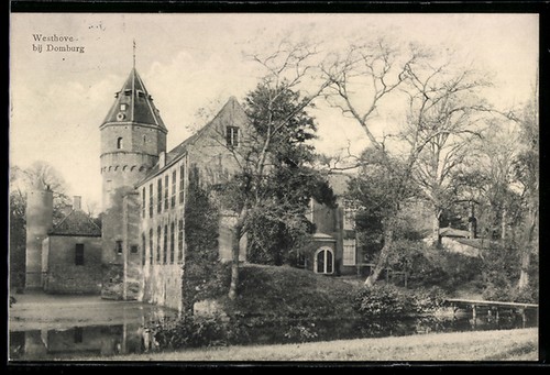 Westhove bij domburg slot met - bij,