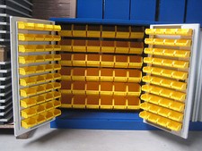 Magazinschrank mit 116 Sichtlagerkästen Kleinteileschrank Sortimentsschrank neu