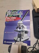 Mikroskop Bresser Biolux AL mit Zubehör +Tasche Sehr Guter Zustand