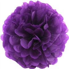 Papier pompon bommel 20cm - papier,