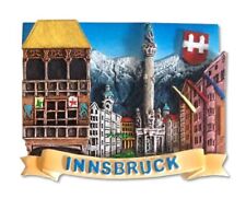 Innsbruck Tirol Alpen Österreich Premium Magnet aus Poly Souvenir Austria