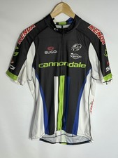 Sugoi Radtrikot Cannondale Kenda Team | Herren | Schwarz/Weiß/Grün | XL