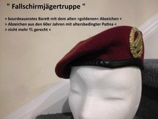 Fallschirmjäger barett - ",