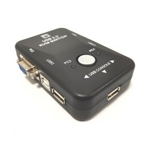USB 2 0 2 Port KVM Switch für