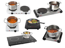 Mobile zweier ELEKTRO Kochplatten Kochfeld Kochmulde autark 2er Doppelherdplatte