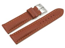 Uhrenarmband Hirschleder braun