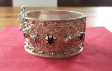 Antiker Armreif * massiv Silber * Beduinen- Schmuck * Orient * Handarbeit - RAR 