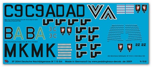 Peddinghaus decals 2044 3 - 2044,