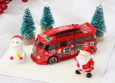 VW Volkswagen T1 - Santa Car + figures & Trees  - Christmas 2023 - Liberty 1:64