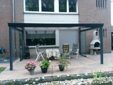 Terrassendach Alu Glas