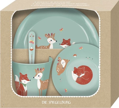 Geschirr geschenkset fuchs - geschirr, &