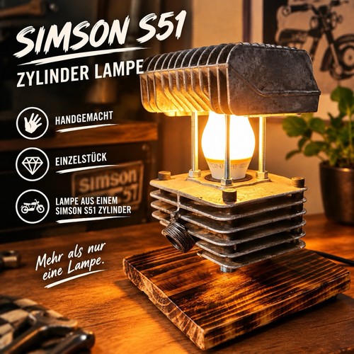 Simson s51 lampe deko - simson,