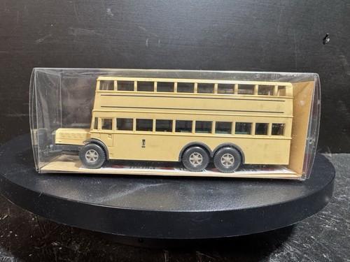 Plastik modellauto bus - plastik,