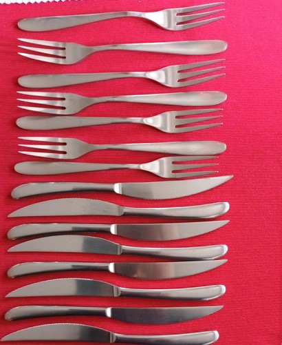 Auerhahn silk steakbesteck - silk,