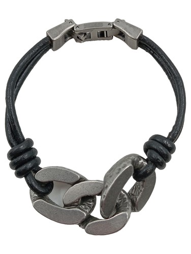 Fossil herren armband - fossil, leder