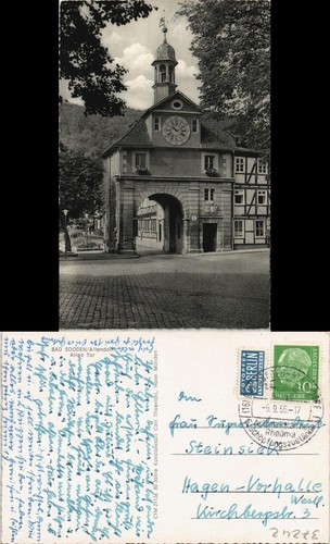 Ansichtskarte bad - ansichtskarte,