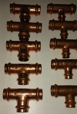 15x Viega Profipress T-Stücke