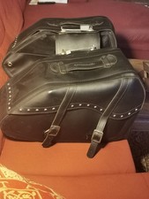 Held Lederpacktaschen /Überwurftaschen für Harley und andere Chopper. 