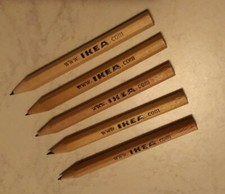 5x Bleistift IKEA 8,5 cm NEU