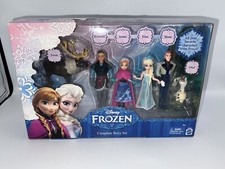 NEU Disney Frozen komplette Story Figur Spielset Figuren Puppen Sven Anna Elsa