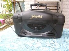 Kühlbox schwarz Freixenet Sekt mit Radio vintage für Camping Beach