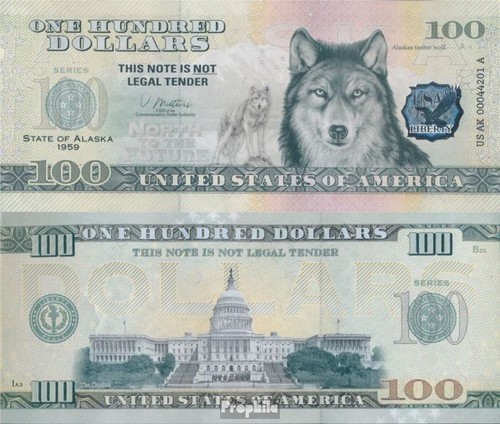 Banknoten usa 2022 100 - 2022,