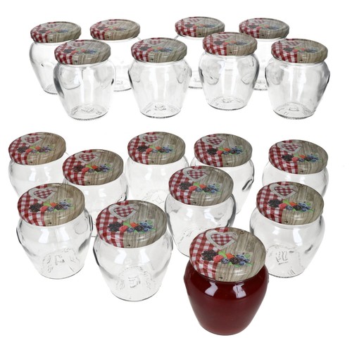 Mambocat 20x marmeladengläser - 20x,