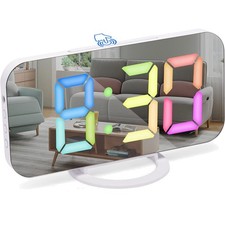 Moderne Tischuhr mit Dual