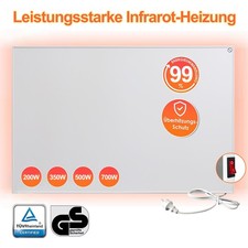 Infrarotheizung mit Schalter