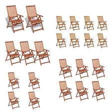 Klappbare Gartenstühle 6 Stk