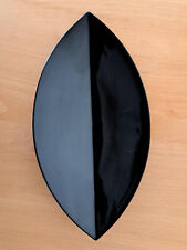 Schale Blattform Rosenthal "porcelaine noire", 22,5 cm lang TOP-Zustand