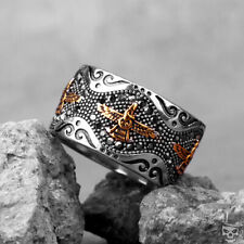 Sculpt Rings™ Faravahar Adler des Glaubens Ring - Ein Symbol für Stärke und G...