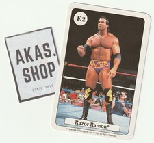 Razor Ramon 1993 Catcher Quartett Card E2 Series 8 Amigo Spiele ULTRA RARE WWF