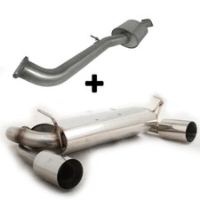 FOX Sportauspuffanlage ab Kat