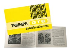 Original Betriebsanleitung für Triumph GT6 MK2 in deutsch