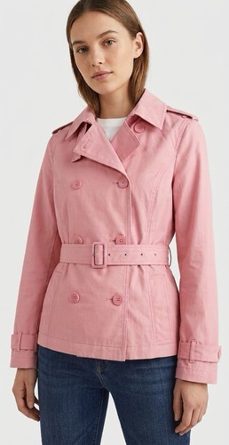 Kurzer trenchcoat jacke - trenchcoat, /