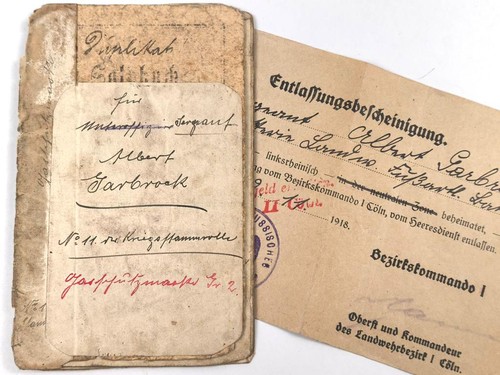 Weltkrieg soldbuch - 1., weltkrieg,
