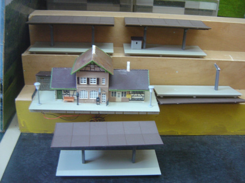 Faller gebauter bahnhof - ho,