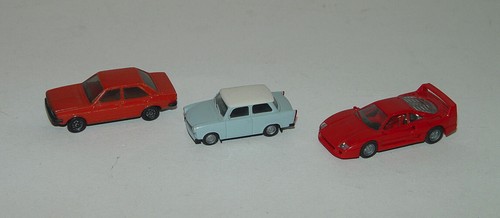 Herpa ferrari f40 - 3, :