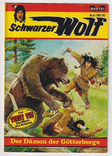 Schwarzer wolf bastei - 61, (bastei