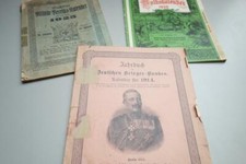 3x Kalender Sachsen