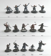 Thorin Eichenschild und Gefolgschaft - teilbemalt - Kunststoff - Zwerge - GW